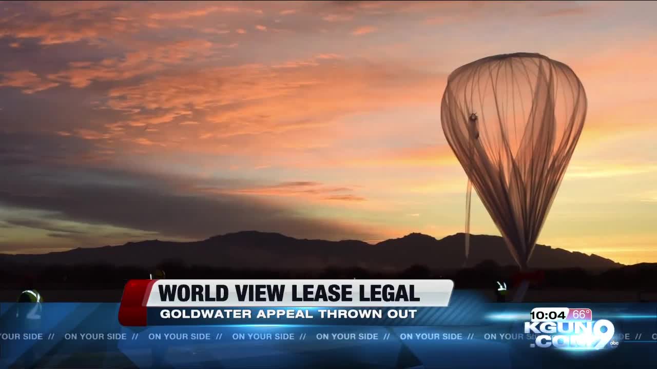 World View lease legal; Goldwater appeal thrown out by appeals court