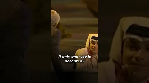 Morgan Freeman listens to Quran at Qatar world cup #Shorts #quran