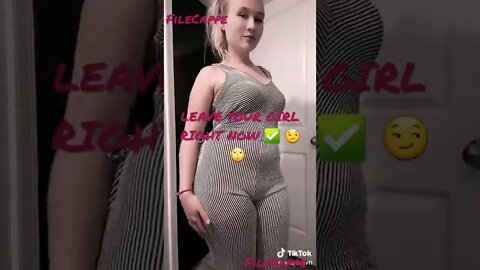 Go ahead and leave your girl. lol