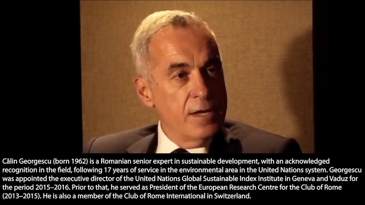 United Nations | "The United Nations Is Totally Under Control of the Oligarchs. This Oligarchy, All of Them Are Related w/ the System of the Pedophilia." - Calin Georgescu (Former Executive Director of the U.N. Sustainable Index Institute In Gen