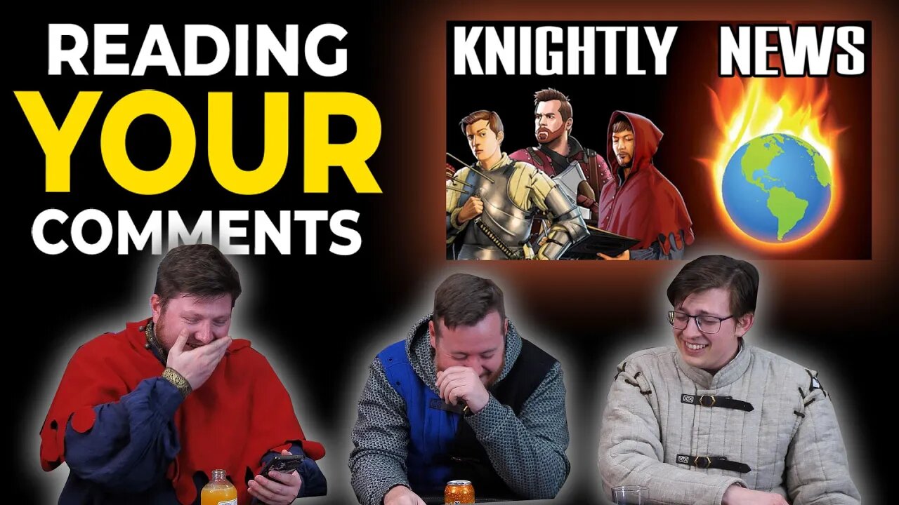 Reading YOUR comments from Knightly News - Eternals trailer, YouTube censorship, Dave Chappelle