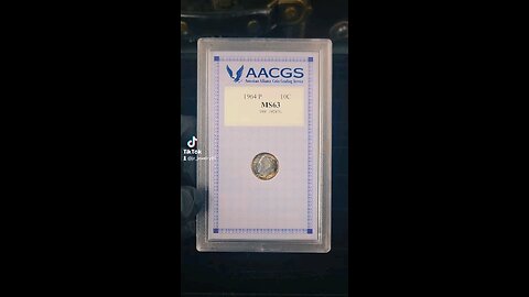 Graded 1964-P Silver Dime