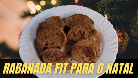 Rabanada Fit de natal