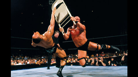 The Rock vs "Stone Cold" Steve Austin WrestleMania X7 Highlights