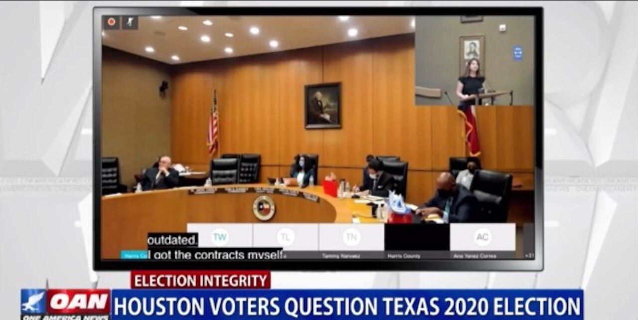 Voter Holds Houston Election Commission Accountable