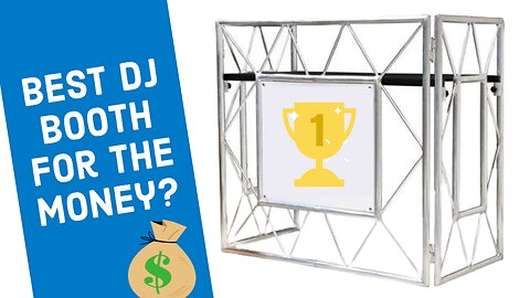 The BEST DJ Booth for the money? ADJ Pro Event Table 2 | Accu-Stand