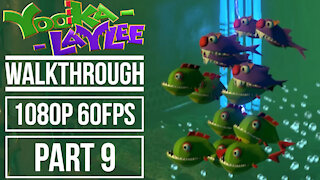 YOOKA LAYLEE Gameplay Walkthrough PART 9 No Commentary World 3 Moodymaze Marsh [1080p 60fps]