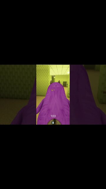 Grimace Is Now In The Backrooms #short #roblox #backrooms