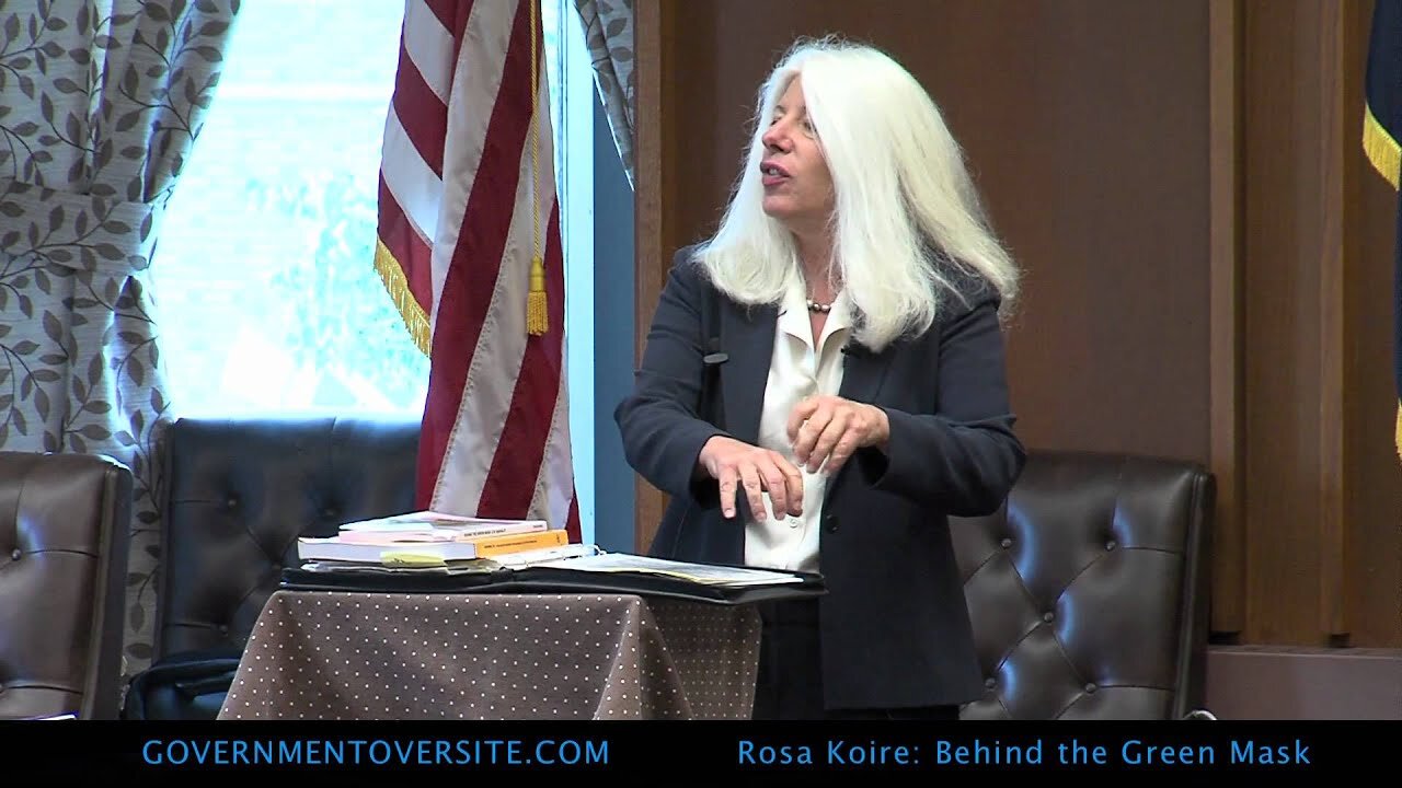 Rosa Koire, Behind The Green Mask, UN Agenda 21, 6:25:12 part 1 of 4