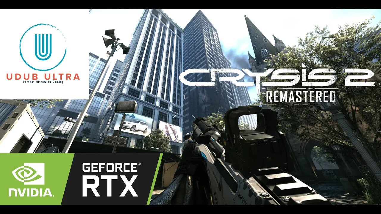 Crysis 2 Remastered | PC Max Settings 5120x1440 32:9 | RTX 3090 | Campaign Gameplay | Ray Tracing