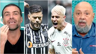 "EU APOSTO O QUE VOCÊS QUISEREM! O Corinthians hoje contra o Atlético-MG..." OLHA esse DEBATE!