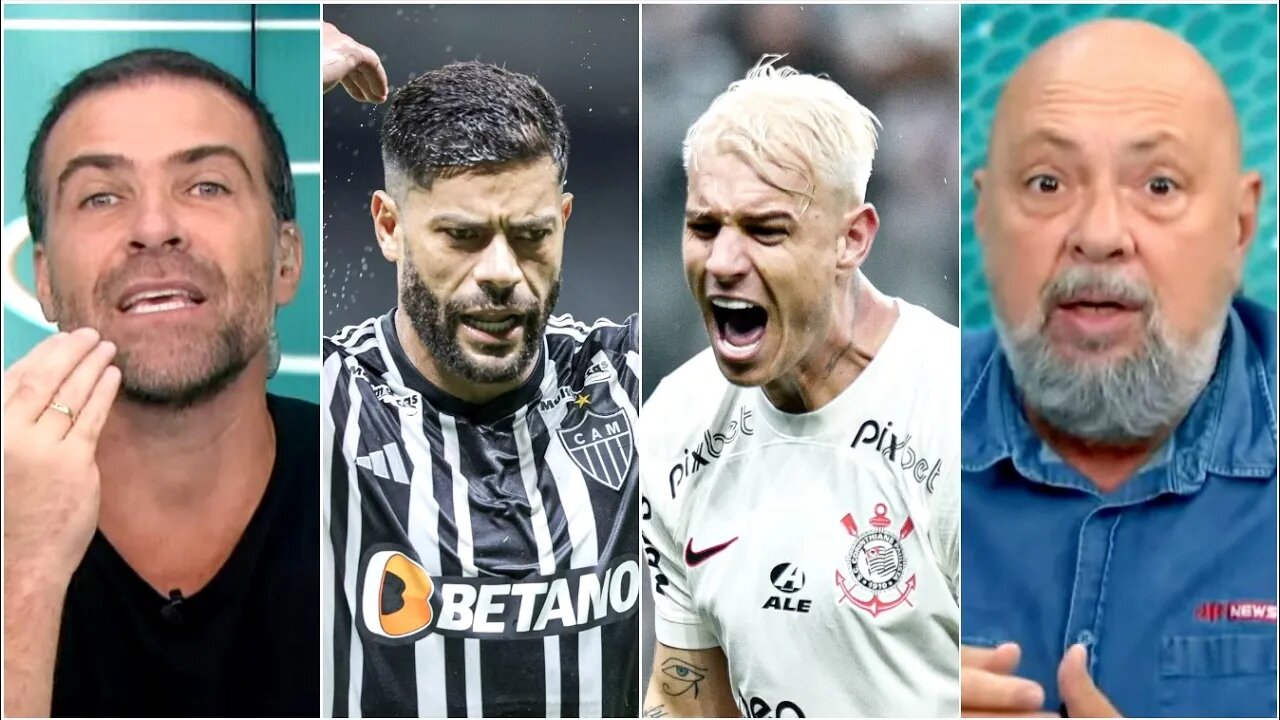 "EU APOSTO O QUE VOCÊS QUISEREM! O Corinthians hoje contra o Atlético-MG..." OLHA esse DEBATE!