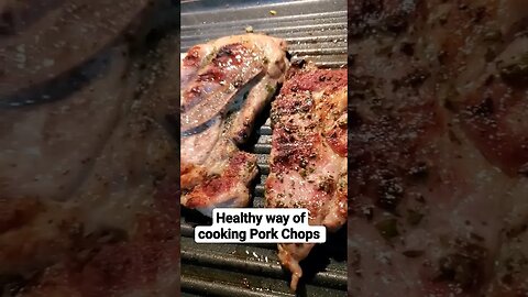 Healthy way of cooking Pork Chops with vegetables