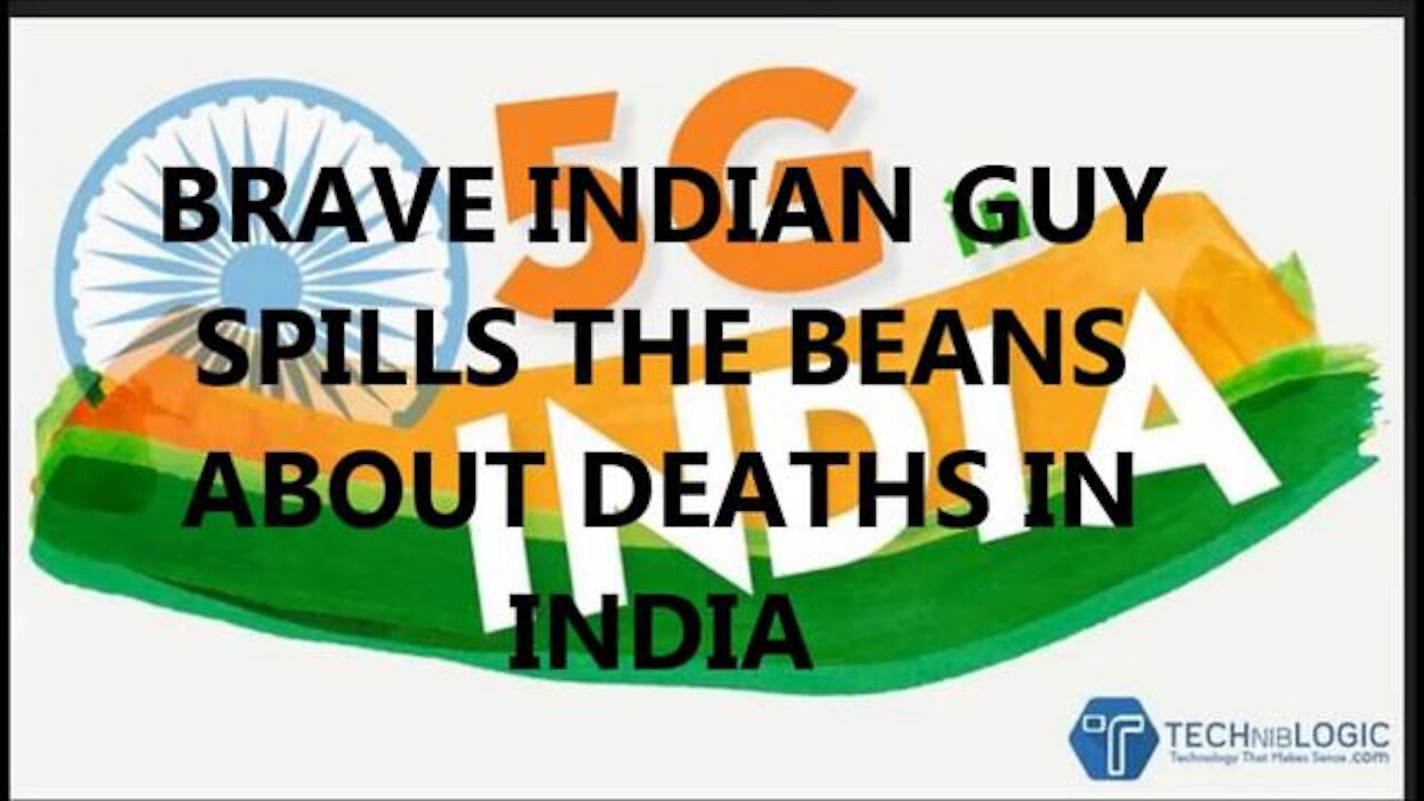 Brave Indian guy spills the beans about deaths in India - Vaxxed people in India dropping like flies