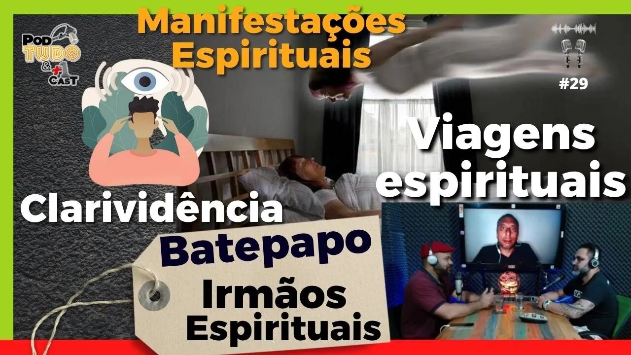 |Bate Papo-Irmãos Espirituais| Ale Oligom,Negão e OvO - Viagens Espirituais,Clarividência e mais#28