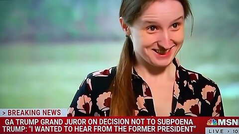 This is real. It isn’t a parody. This is the lead juror from the Trump GA grand jury. FFS