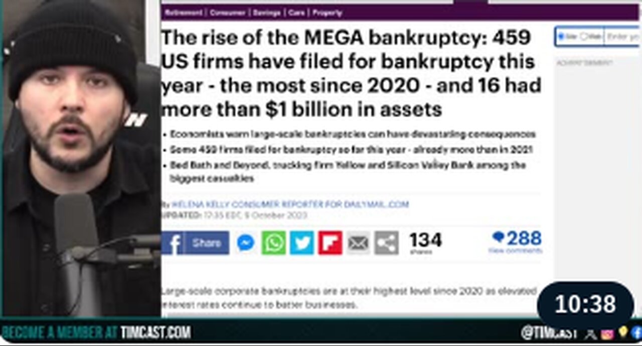 MAJOR Bank And Businesses COLLAPSE, US Economy BURNING DOWN Amid CRIME And FAILED Democrat Policy