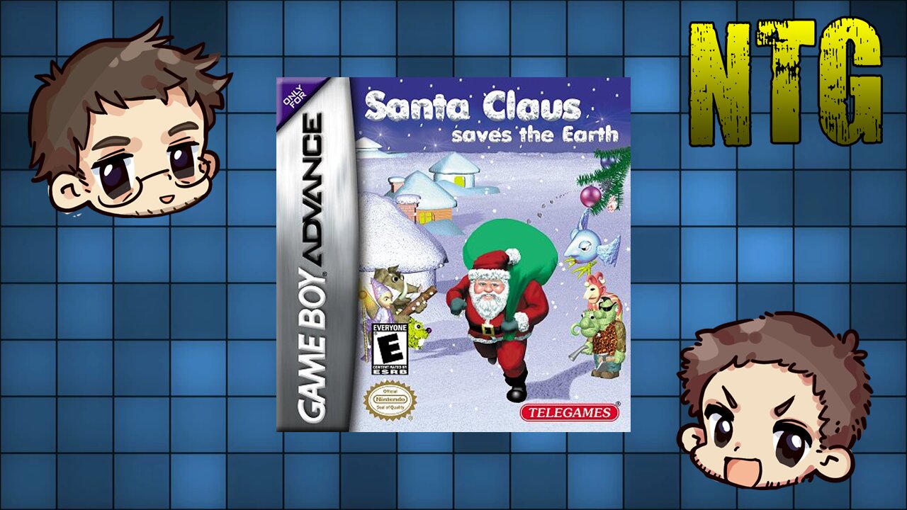 Let's Play Santa Saves The World For GBA! -- Christmas In January 2013 -- No Talent Gaming