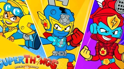 SUPERTHINGS EPISODE ⚡⚽ KICKSTAR's super match ⚽⚡| Cartoons SERIES for Kids
