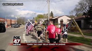 Carry the Load relay honors heroes with 32-day walk