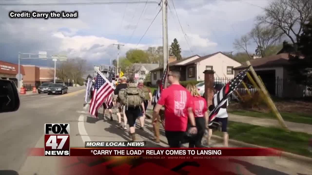 Carry the Load relay honors heroes with 32-day walk