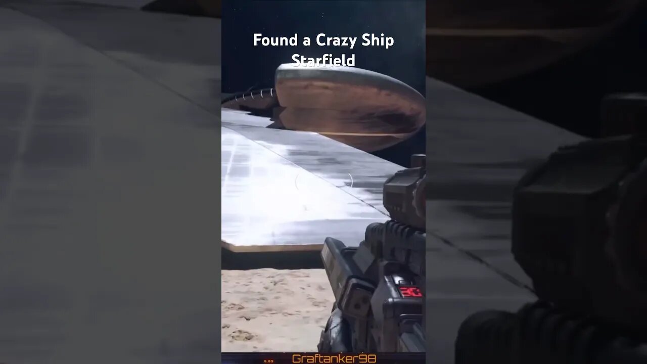 Crazy Alien Ship #starfield #pcgaming #gaming
