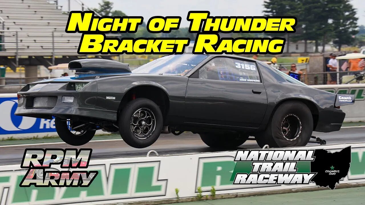 Bracket Racing Night of Thunder at National Trail Raceway