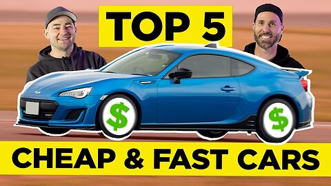 The 5 BEST CHEAP CARS to Modify FAST | MCM