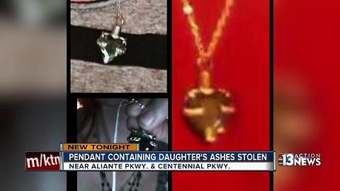 Crooks steal daughter's ashes from mom's gym locker