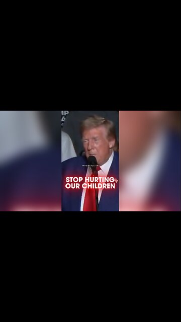 Trump: Kamala Supports Mutilating Children - 9/13/24