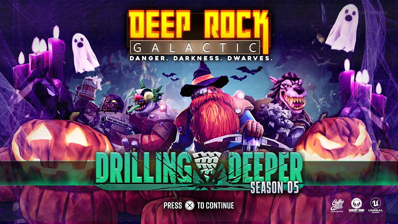 I LOVE Deep Rock Galactic 4: Halloween edition ( yeah I know I'm late)