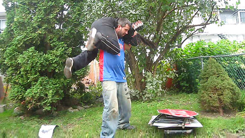 Try-Out Match - Scythe VS Innovator - CHW Backyard Wrestling