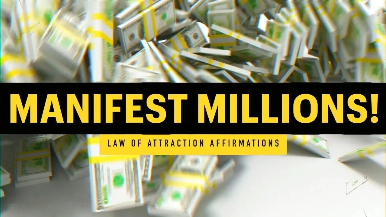 Supercharge Your Money Manifestation: The Millionaire's Blueprint Affirmations Revealed!!