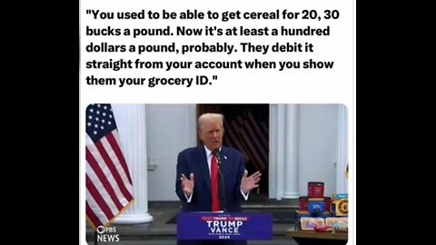 TRUMP'S 'Grocery ID' Trending Again Because It's Coming Soon!