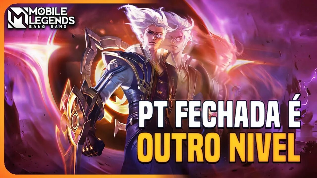 ML EM PT FECHADA É MELHOR DO QUE VOCÊ PODE IMAGINAR | MLBB