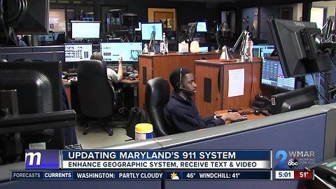 Lawmakers working to update Maryland's 911 system