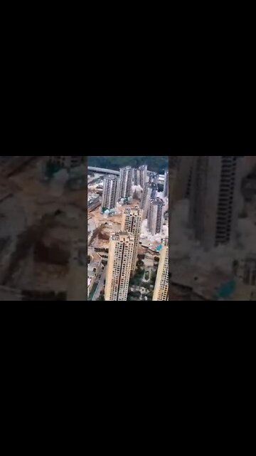 Boosting fake economic numbers using g Chinese ghost cities. Now being demolished. Waste