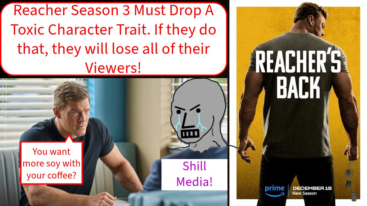 How to fix Reacher Season 3 Don't listen to the Shill Media!