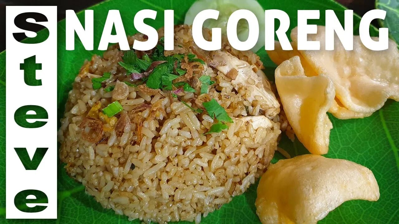 NASI GORENG - Cooked by a Bali Chef 🇮🇩Indonesian Street Food