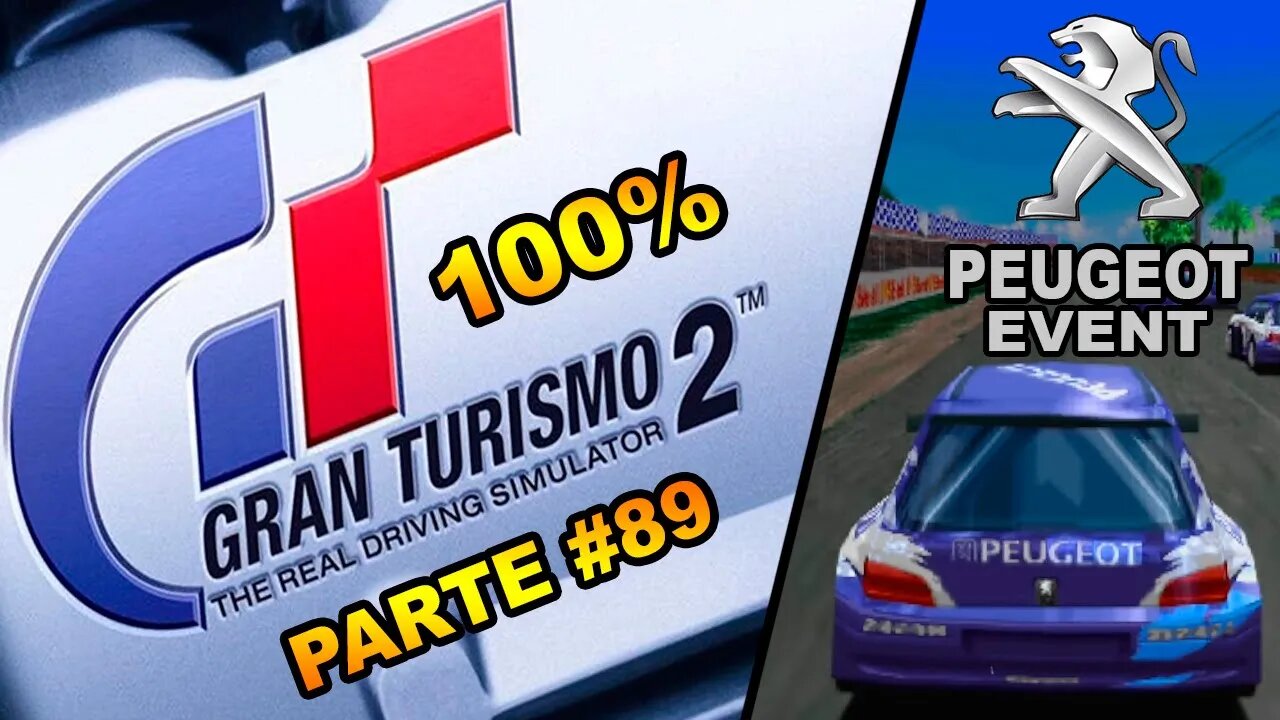 [PS1] - Gran Turismo 2 - [Parte 89] - Simulation Mode - Peugeot Event - 106 Challenge