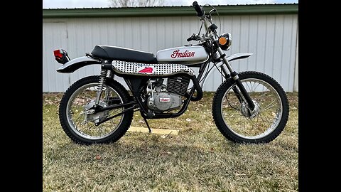 1975 Indian ME125 with Frame Off Restoration