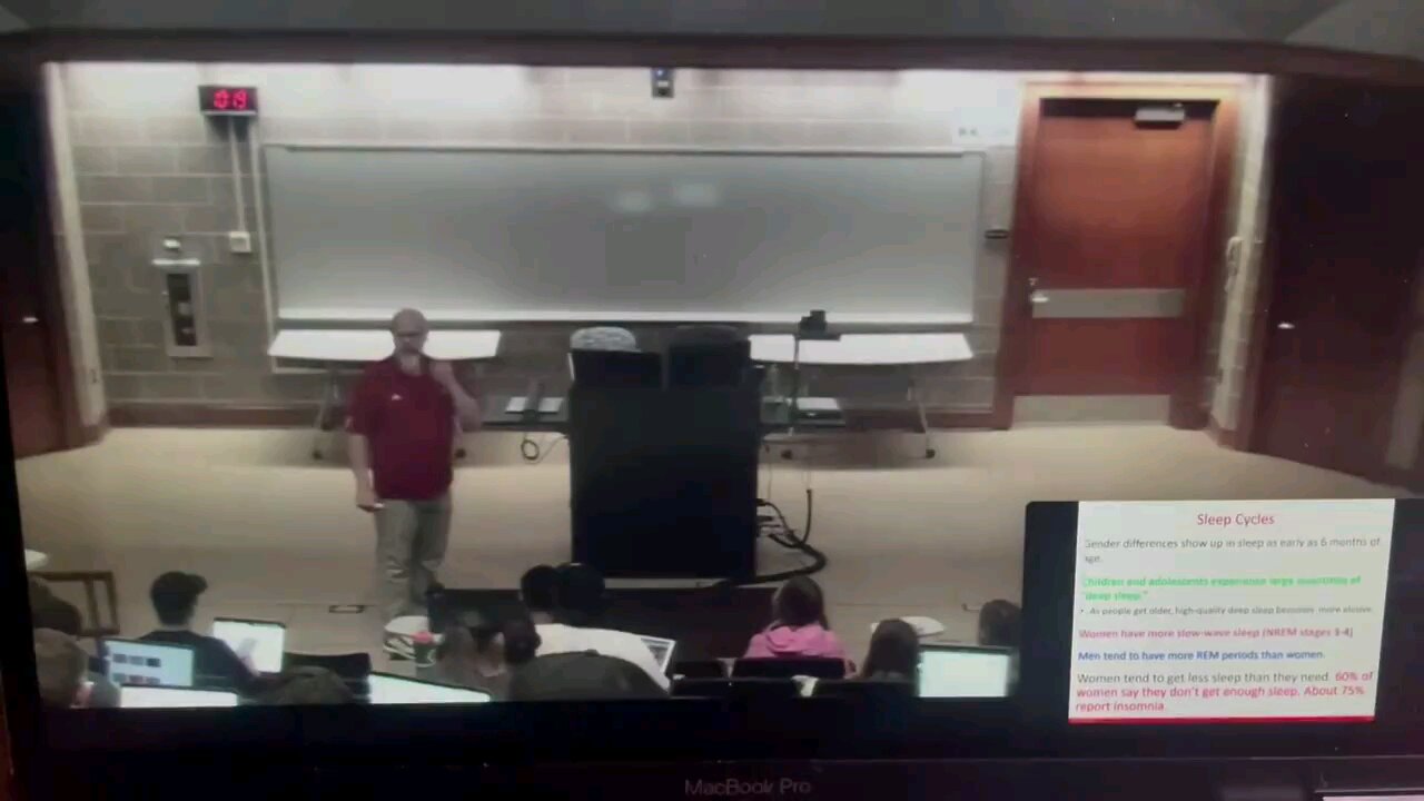 University of Kansas professor says that men who don't vote for Kamala should be lined up and shot.