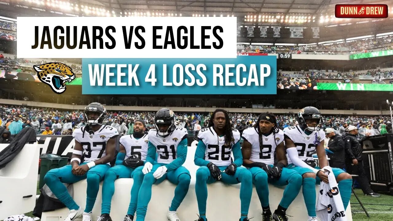 "WORST GAME I'VE EVER BEEN TO": Jaguars vs. Eagles Reaction