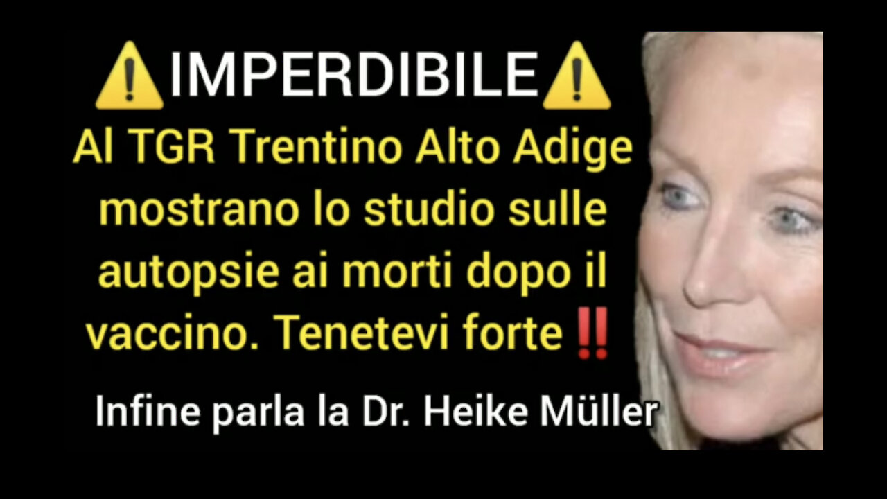 Dott.ssa Heike Müller: "Un accumulo mai visto di linfociti negli organi dei deceduti"