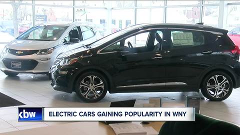 Electric cars gaining popularity in WNY