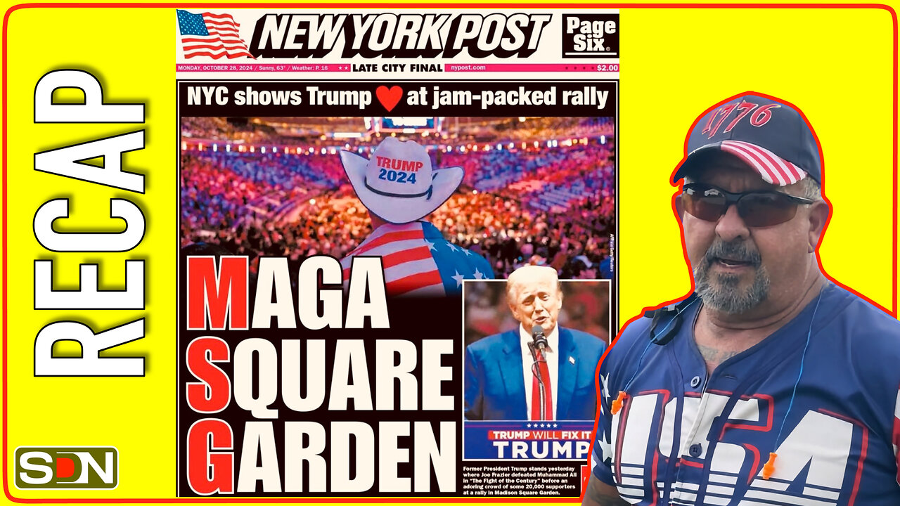 HIGHLIGHTS | Trump Madison Square Gardens Rally EP292