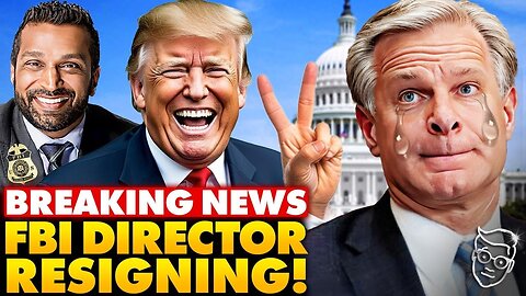 TRUMP CURSE: Disgraced FBI Director Chris Wray RESIGNS in FEAR of Kash Patel!!!