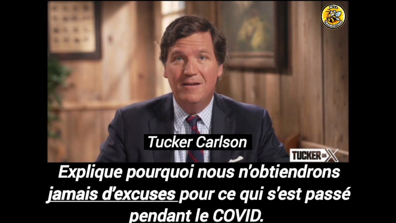 Tucker Carlson explique pourquoi nous n'obtiendrons jamais d'excuses pour le COVID.