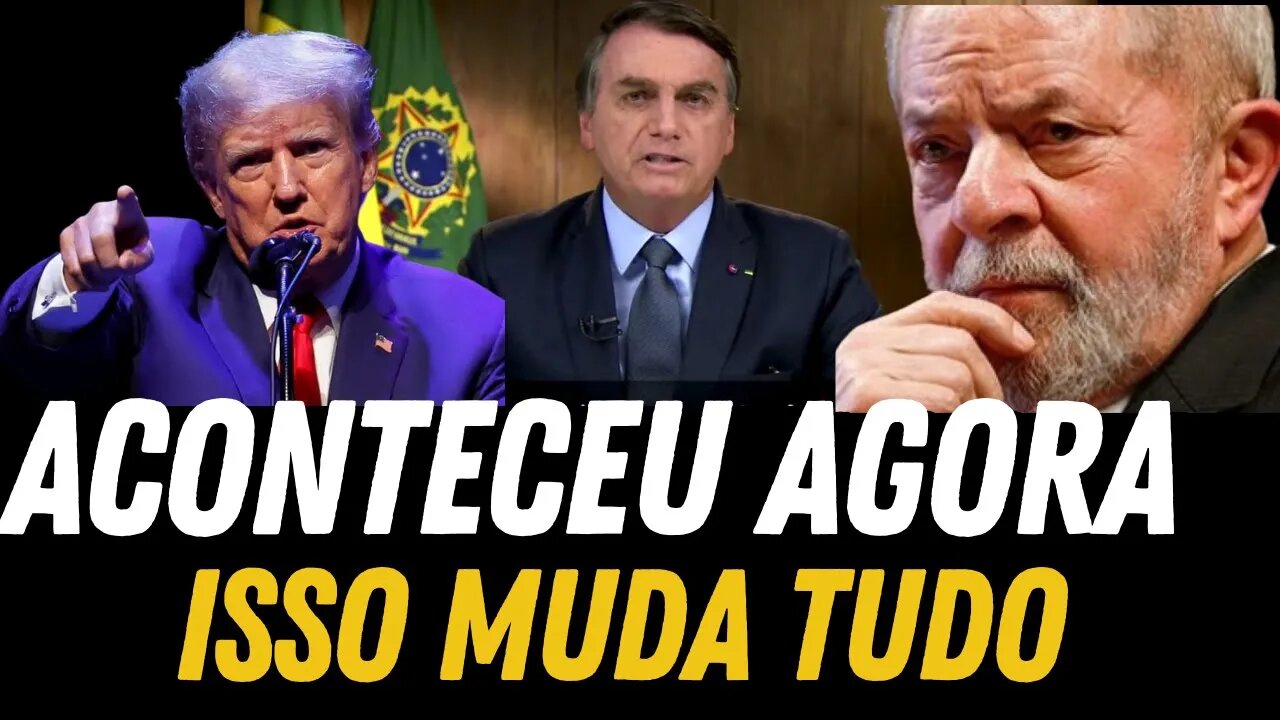 ACONTECEU AGORA, ISSO MUDA TUDO