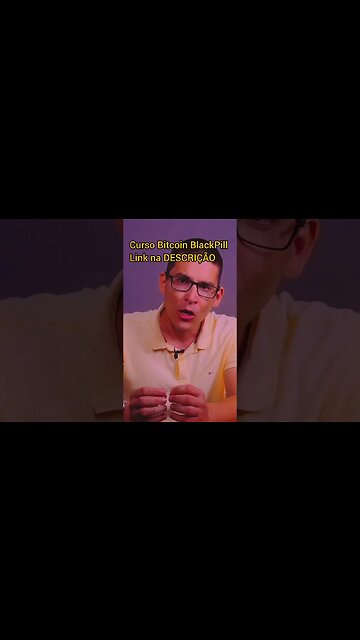 Renato Amoedo 38tão explica o curso Bitcoin BlackPill (link na Descrição)